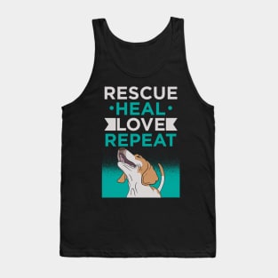 ANIMAL RESCUE: Rescue Heal Love Tank Top